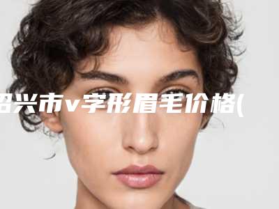 绍兴市v字形眉毛价格(价目)及介绍一览(近6个月均价为:3813元)