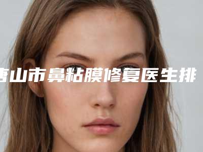 唐山市鼻粘膜修复医生排行榜十强口碑评测-唐山市鼻粘膜修复整形医生