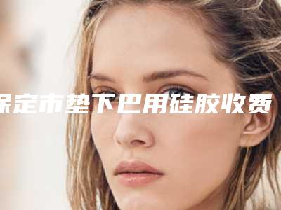 保定市垫下巴用硅胶收费标准趋势公开(垫下巴用硅胶均价为:5391元)