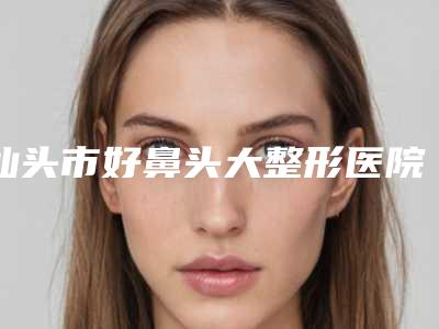 汕头市好鼻头大整形医院-汕头市鼻头大整形医院在榜清单前十位重点介绍