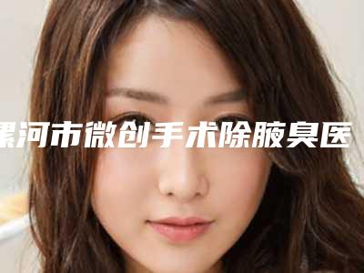 漯河市微创手术除腋臭医生排名前十佳吐血推荐(范红莉医生上榜值得一看)