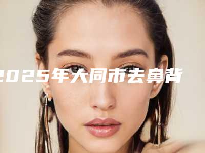 2025年大同市去鼻背纹手术医院排名榜十强哪家更好(大同市艾菲尔医疗美容诊所医美5强实力口碑盘点-附价格)